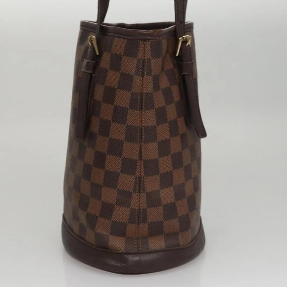 LOUIS VUITTON Damier Ebene Marais Shoulder Bag - Picture 4 of 15